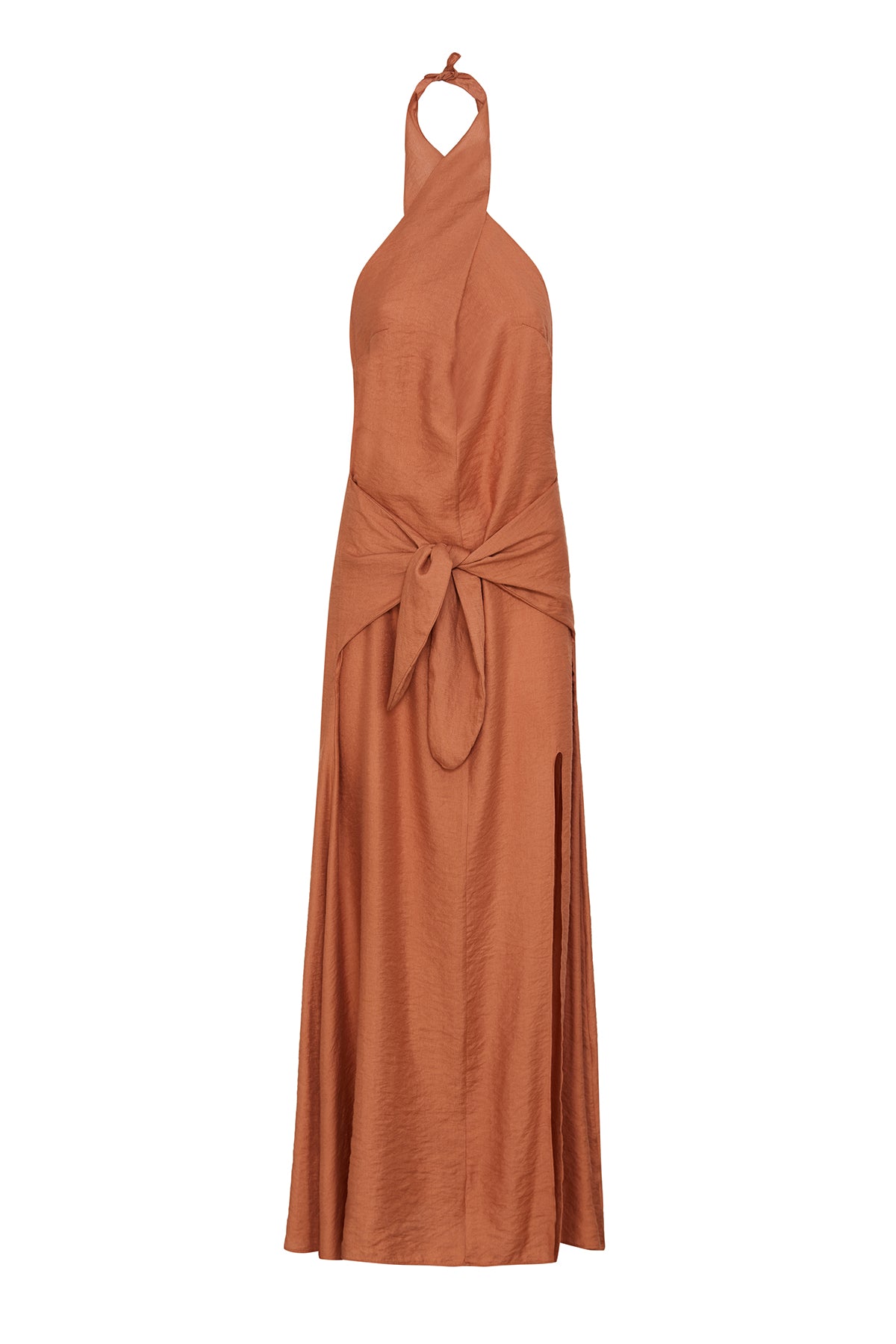 TERRACOTTA MANOS BEACH DRESS