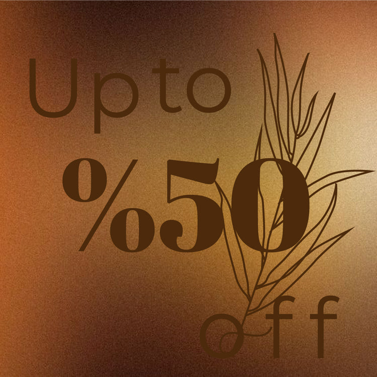 %50 Sale on selected items